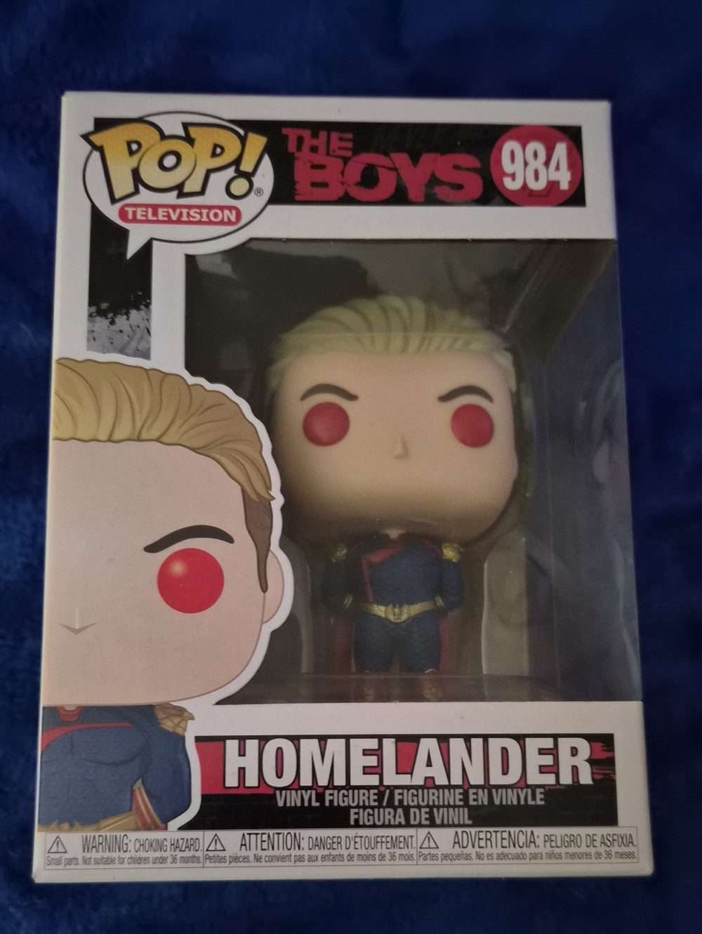 Funko Pop! Television: The Boys - Homelander (Red Eyes) #984 Target Exclusive,